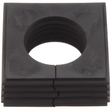 Conta-Clip Large Seal, 17.7 mm. H x 42.8 mm. W x 42.8 mm. L, Thermoplastic Elastomer 28546.4